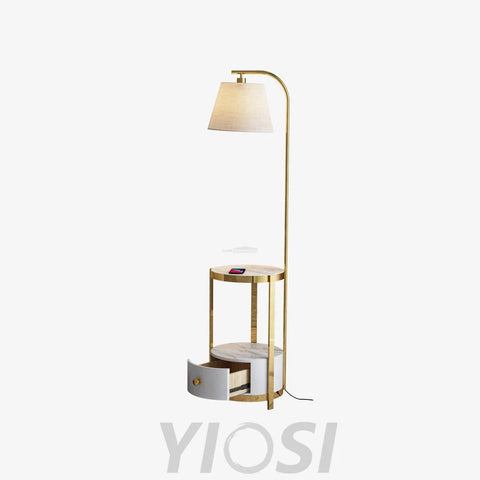 Lilah Floor Lamp ∅ 13.8″ - Yiosilamp