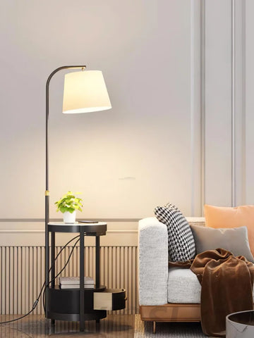 Lilah Floor Lamp ∅ 13.8″ - Yiosilamp