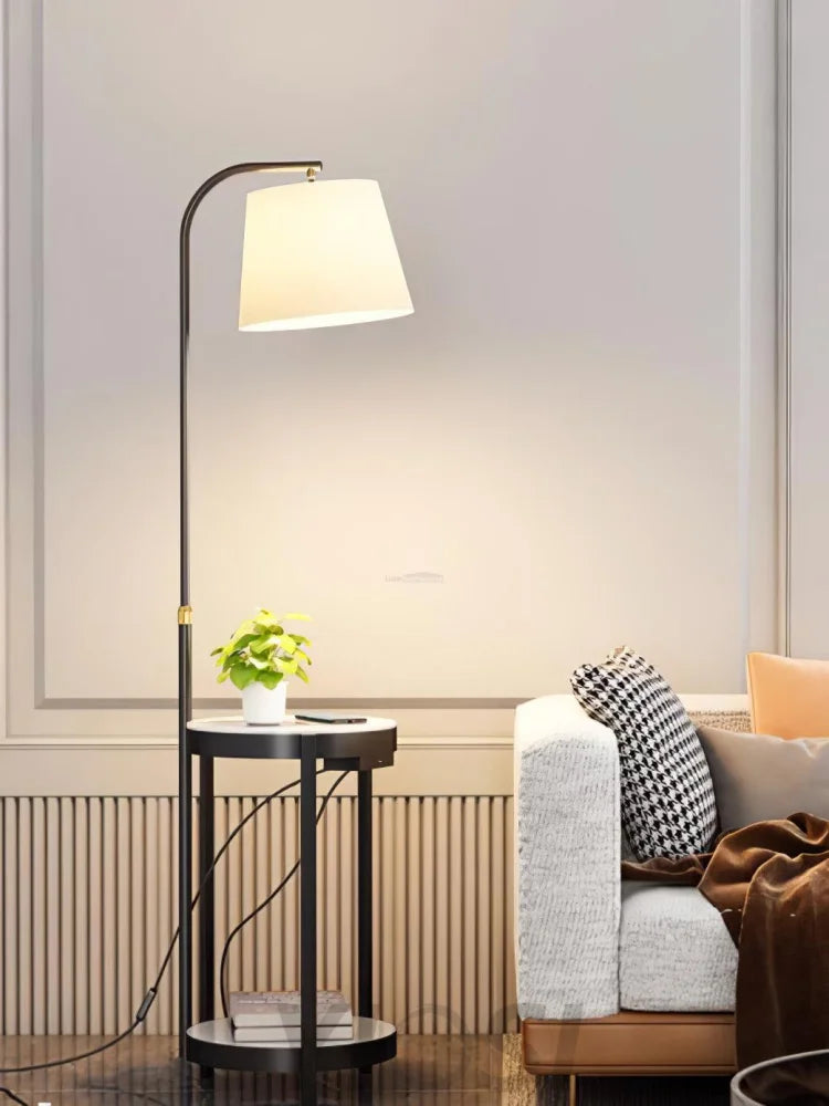 Lilah Floor Lamp ∅ 13.8″ - Yiosilamp