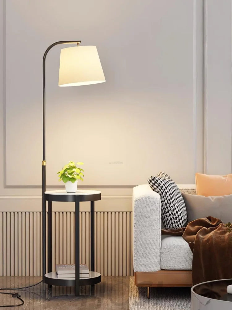 Lilah Floor Lamp ∅ 13.8″ - Yiosilamp