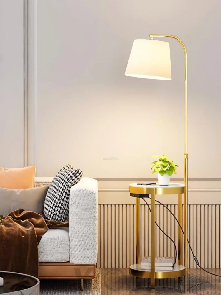 Lilah Floor Lamp ∅ 13.8″ - Yiosilamp