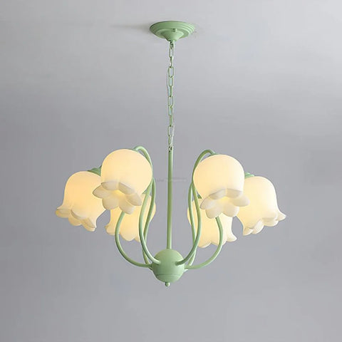 Lilium Chandelier with 3/5/6/8 heads - Lily flower-1-Yiosilamp