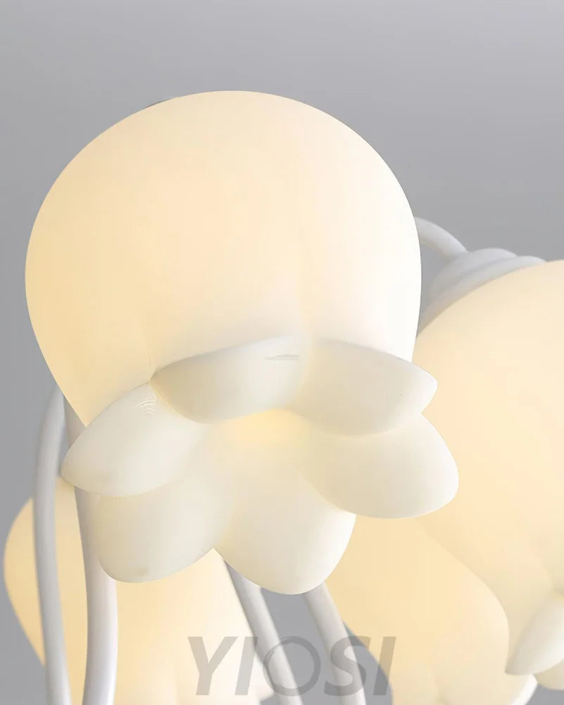 Lilium Chandelier with 3/5/6/8 heads - Lily flower-1-Yiosilamp