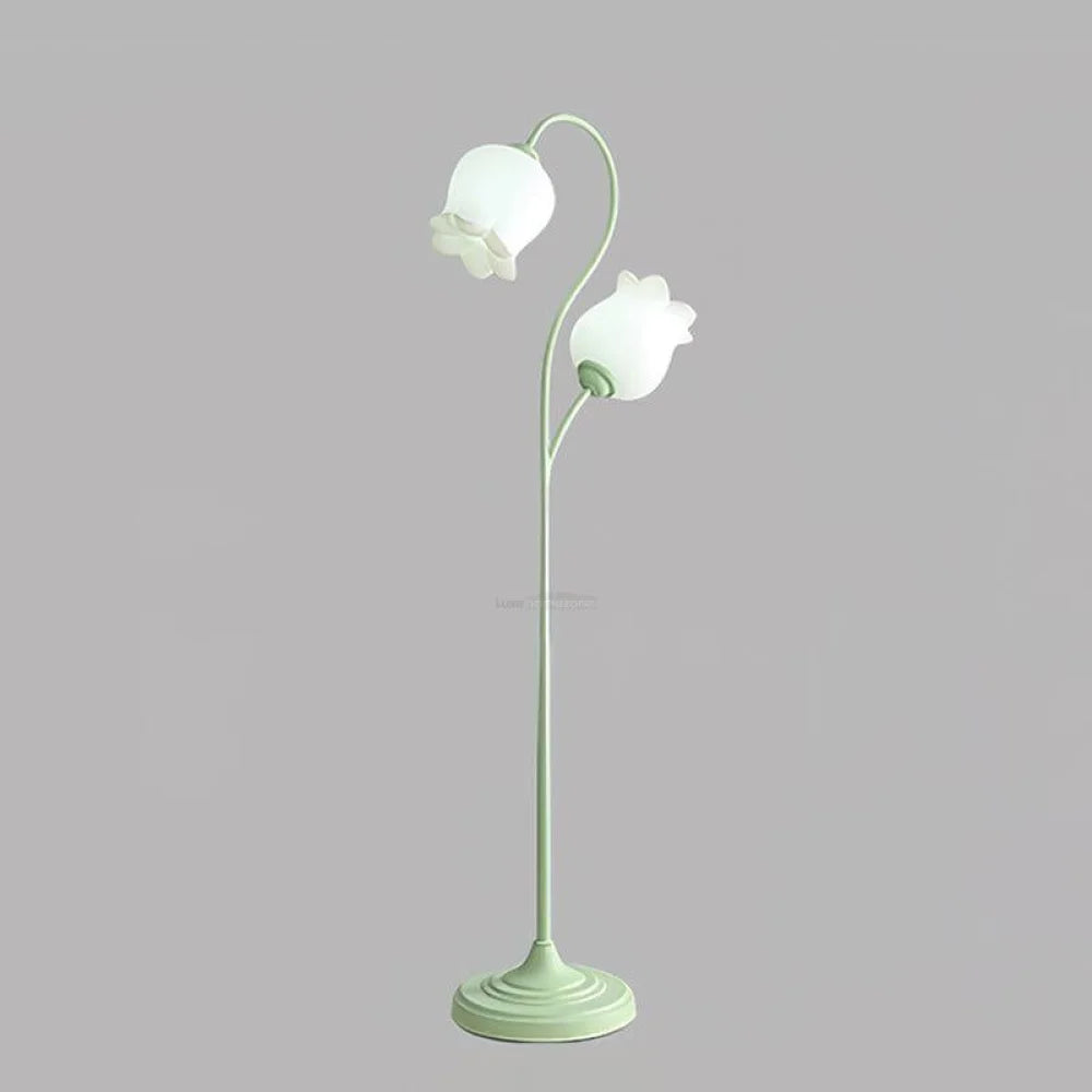 Lilium Floor Light - Lily flower-1-Yiosilamp