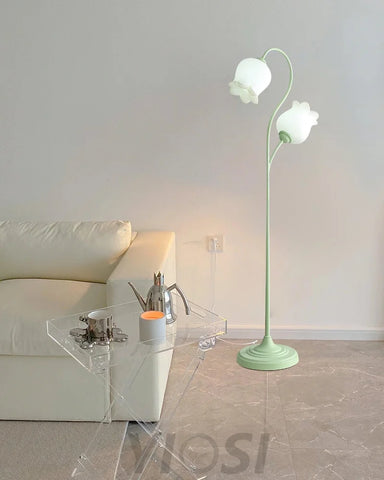 Lilium Floor Light - Lily flower-1-Yiosilamp