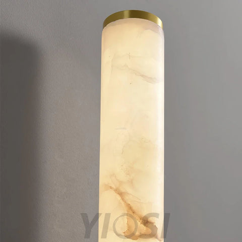 Line Alabaster Wall Sconce - Alabaster, Alabaster Wall Lamp-1-Yiosilamp