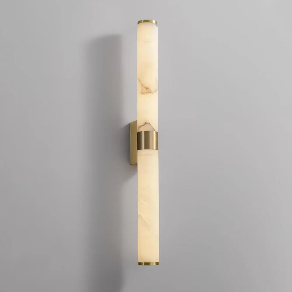 Line Alabaster Wall Sconce - Alabaster, Alabaster Wall Lamp-1-Yiosilamp