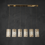Yiosi Linea Crystal Prism Linear Pendant Light - Image 2