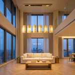 Yiosi Linea Crystal Prism Linear Pendant Light - Image 3