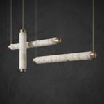 Yiosi Linea Linear Tube Cross Pendant Light - Image 2