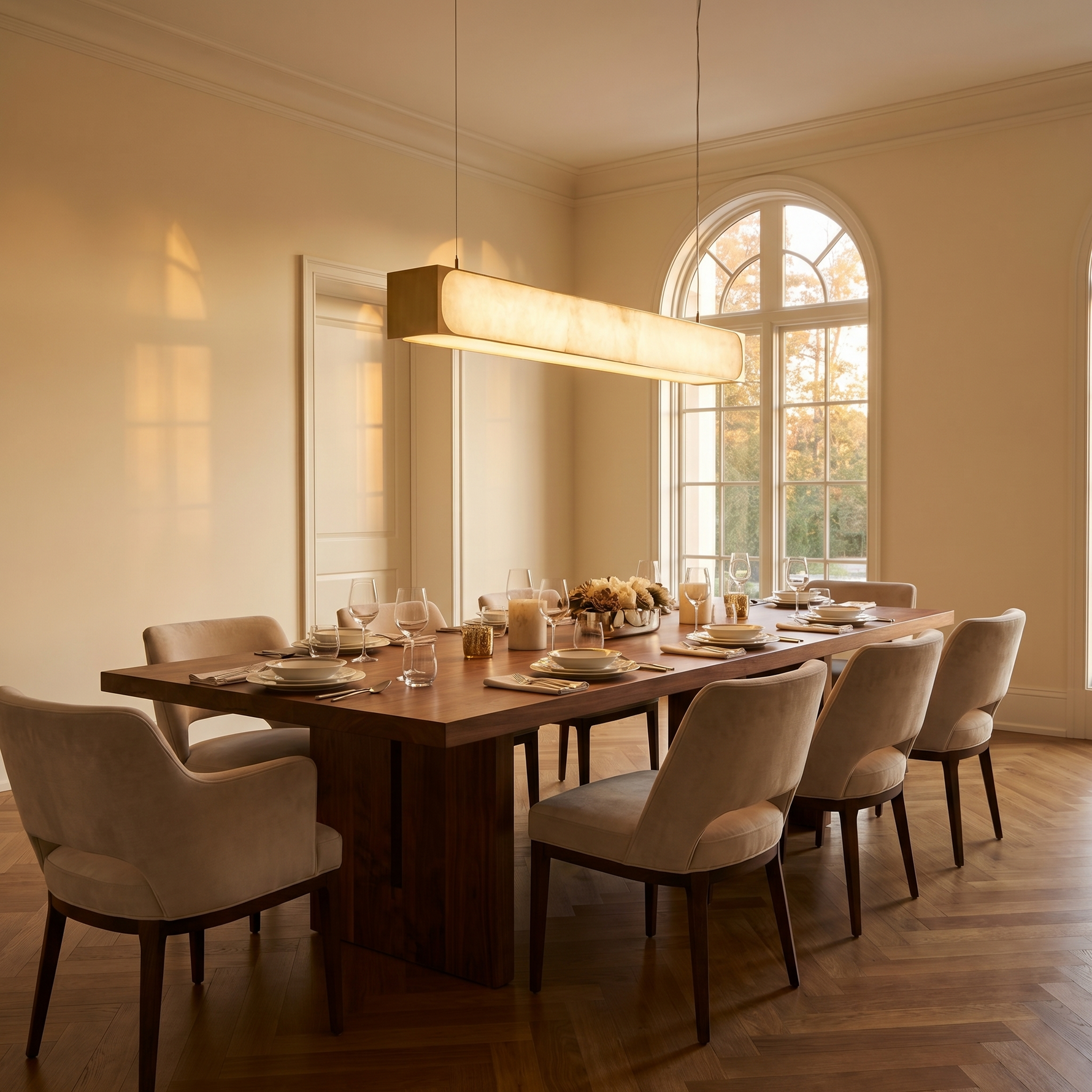 Yiosi Linea Rect Bar Pendant Light - Image 4