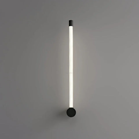 Linear LED Wall Sconce - Black, Brass, Ribbon-1-Yiosilamp