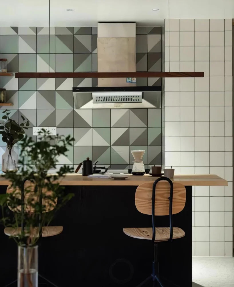Linear Wooden Pendant - Bar-1-Yiosilamp