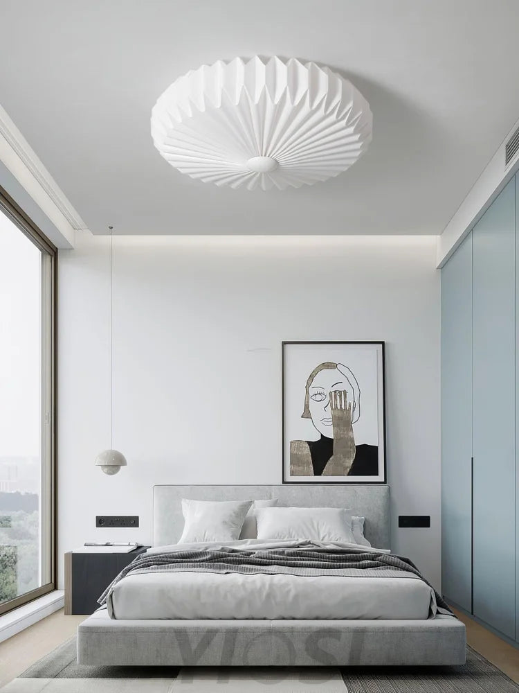 Linn Ceiling Lamp with 2 Types - Damper, Flush Mounts-1-Yiosilamp