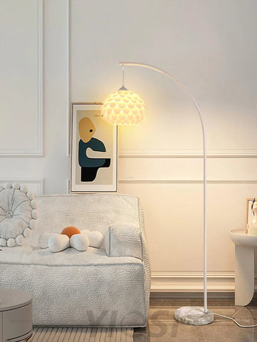 Linterna Arch Floor Lamp ∅ 27.6″ - White-1-Yiosilamp