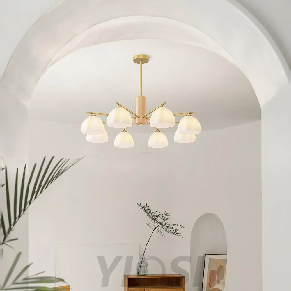 Little Clouds Round/Linear Chandelier - Zahara-1-Yiosilamp