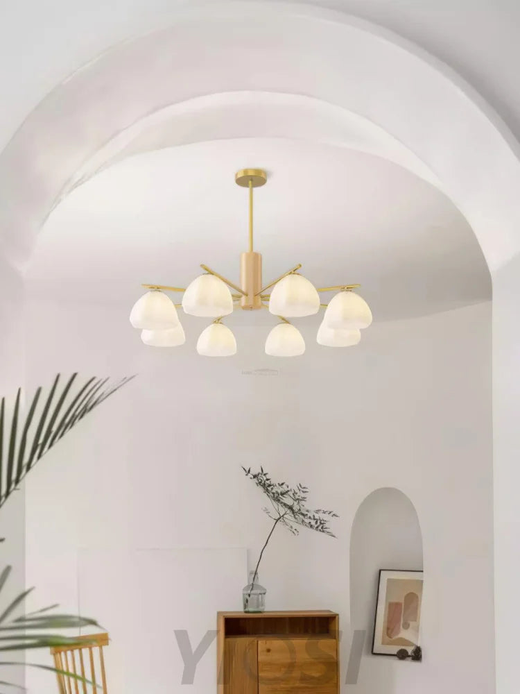 Little Clouds Round/Linear Chandelier - Zahara-1-Yiosilamp