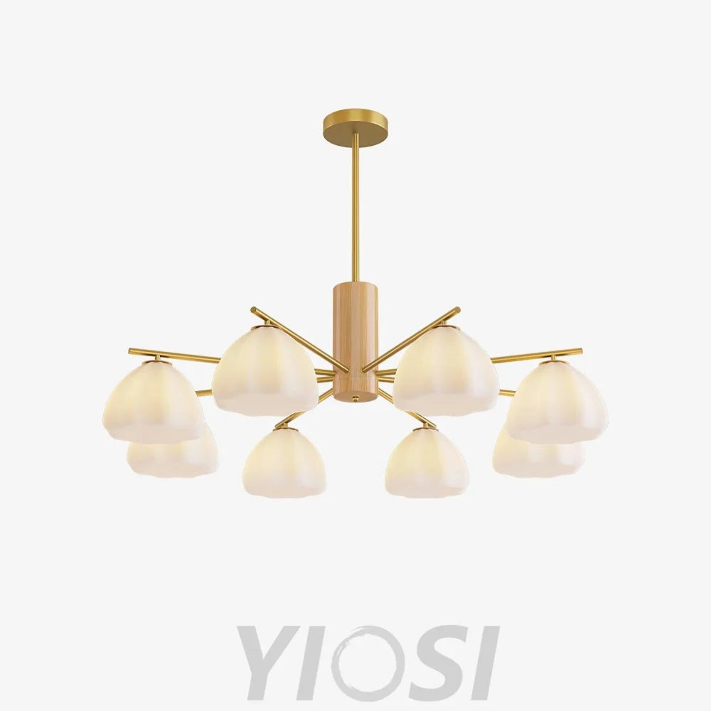 Little Clouds Round/Linear Chandelier - Zahara-1-Yiosilamp