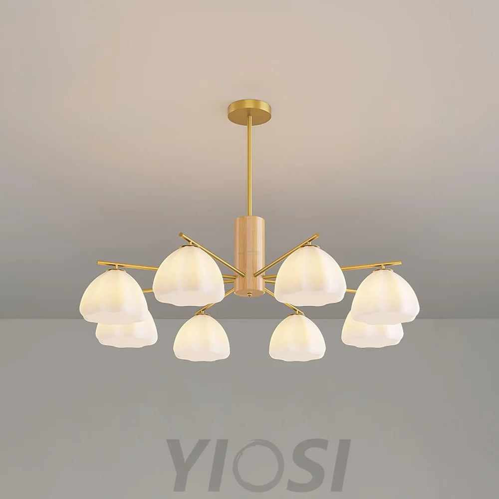 Little Clouds Round/Linear Chandelier - Zahara-1-Yiosilamp