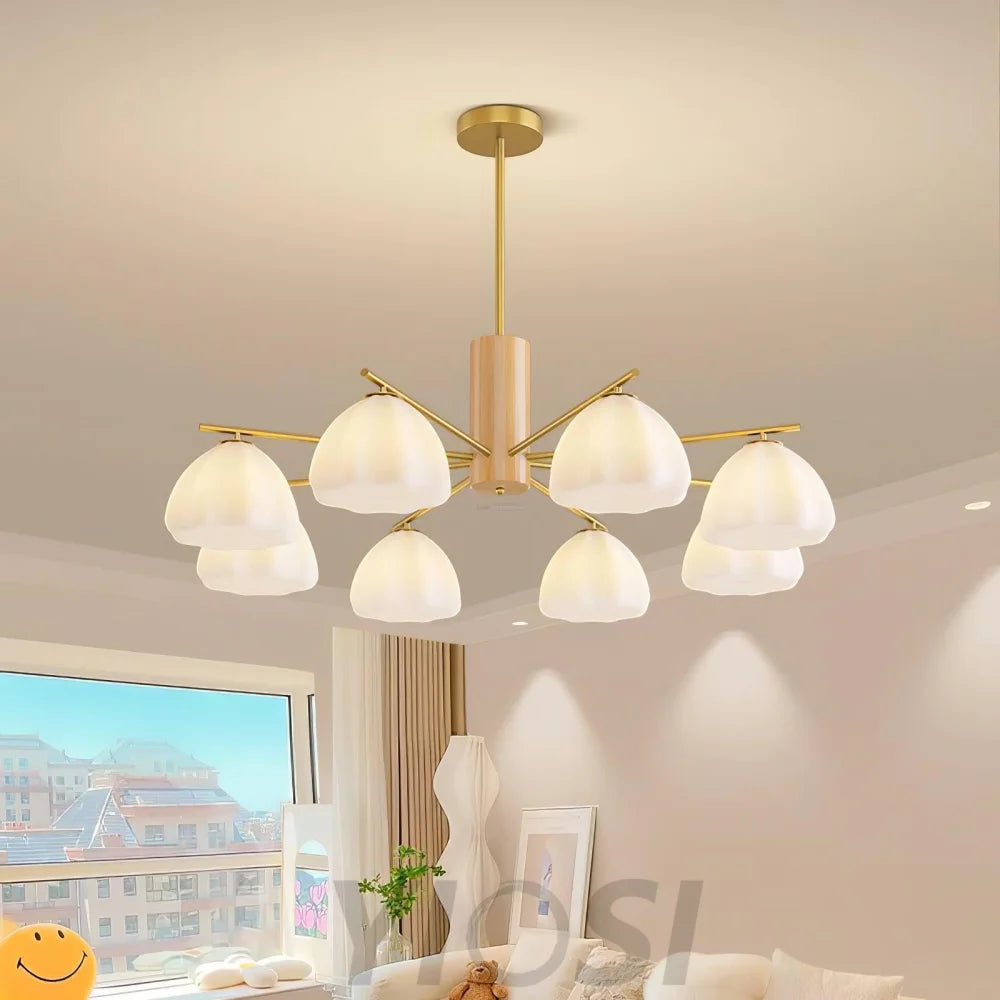 Little Clouds Round/Linear Chandelier - Zahara-1-Yiosilamp