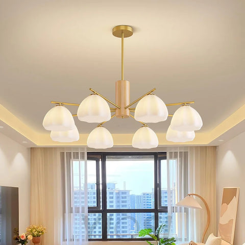 Little Clouds Round/Linear Chandelier - Zahara-1-Yiosilamp