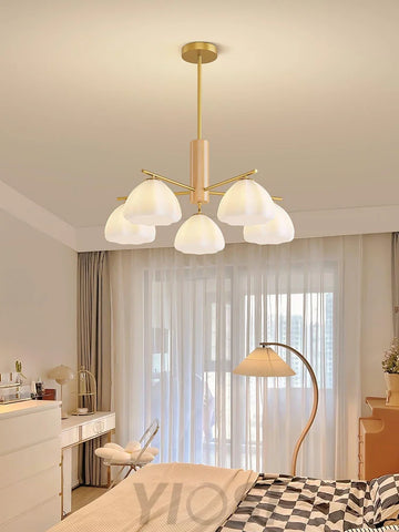 Little Clouds Round/Linear Chandelier - Zahara-1-Yiosilamp