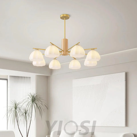 Little Clouds Round/Linear Chandelier - Zahara-1-Yiosilamp