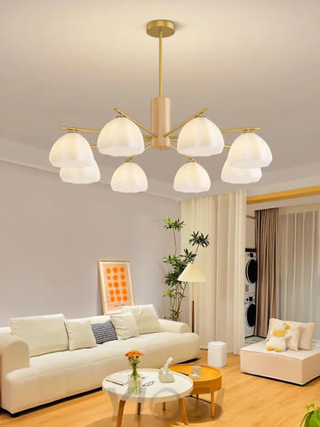 Little Clouds Round/Linear Chandelier - Zahara-1-Yiosilamp