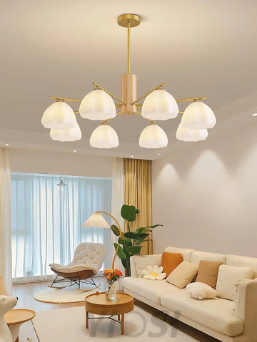 Little Clouds Round/Linear Chandelier - Zahara-1-Yiosilamp