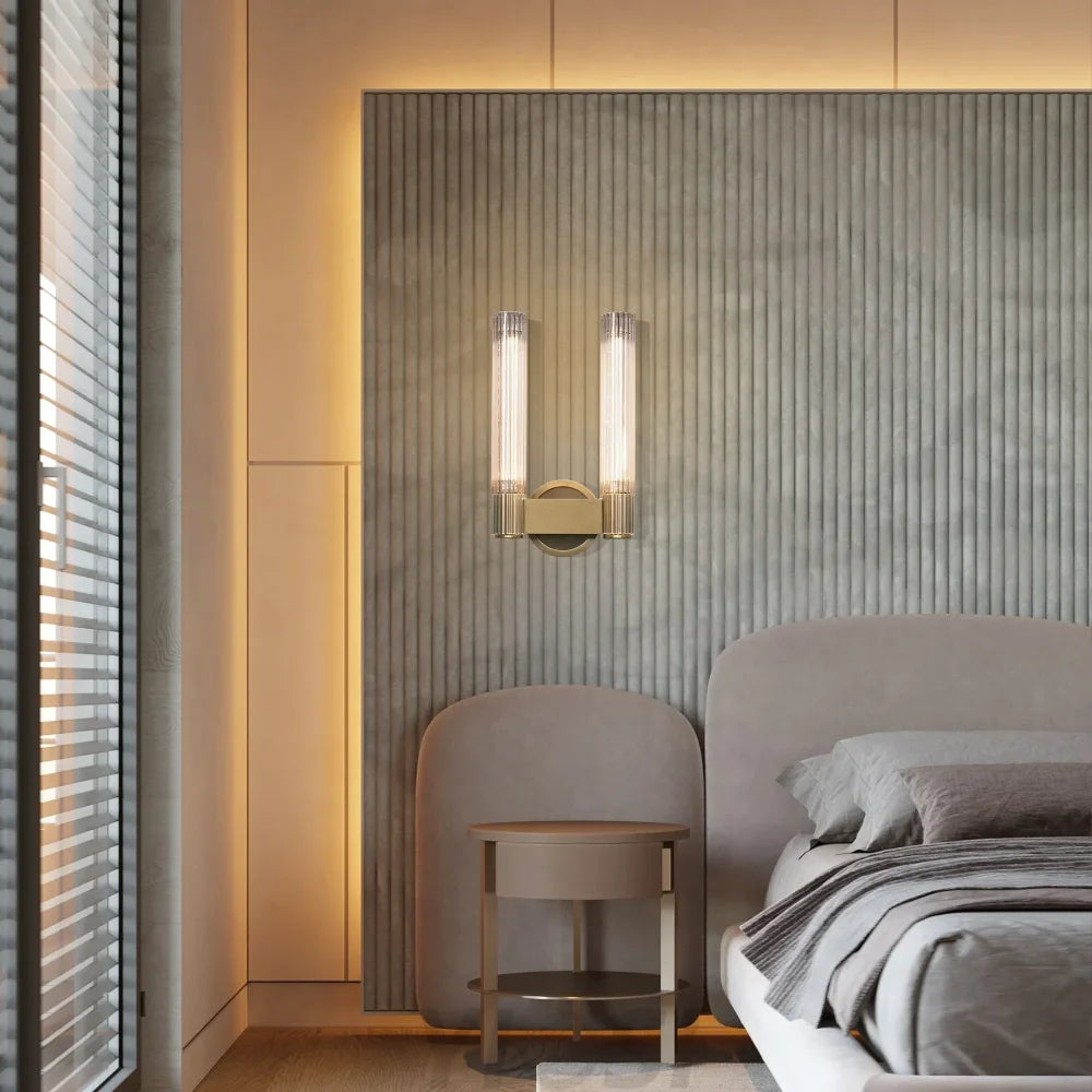 Lorraine Brass Sconce Lights (Double) Wall
