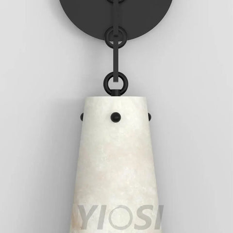 Lucca Contemporary Alabaster Wall Sconce Wall