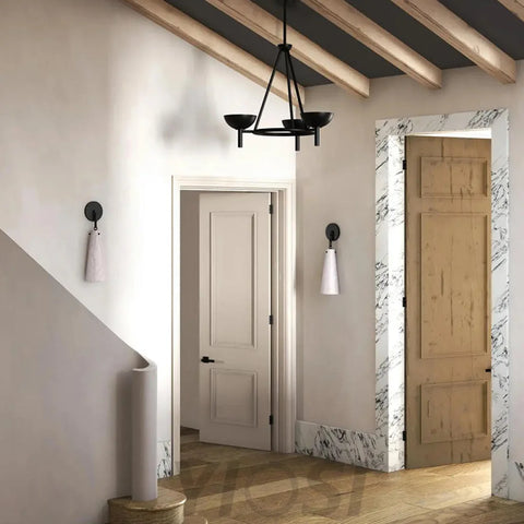 Lucca Contemporary Alabaster Wall Sconce Wall