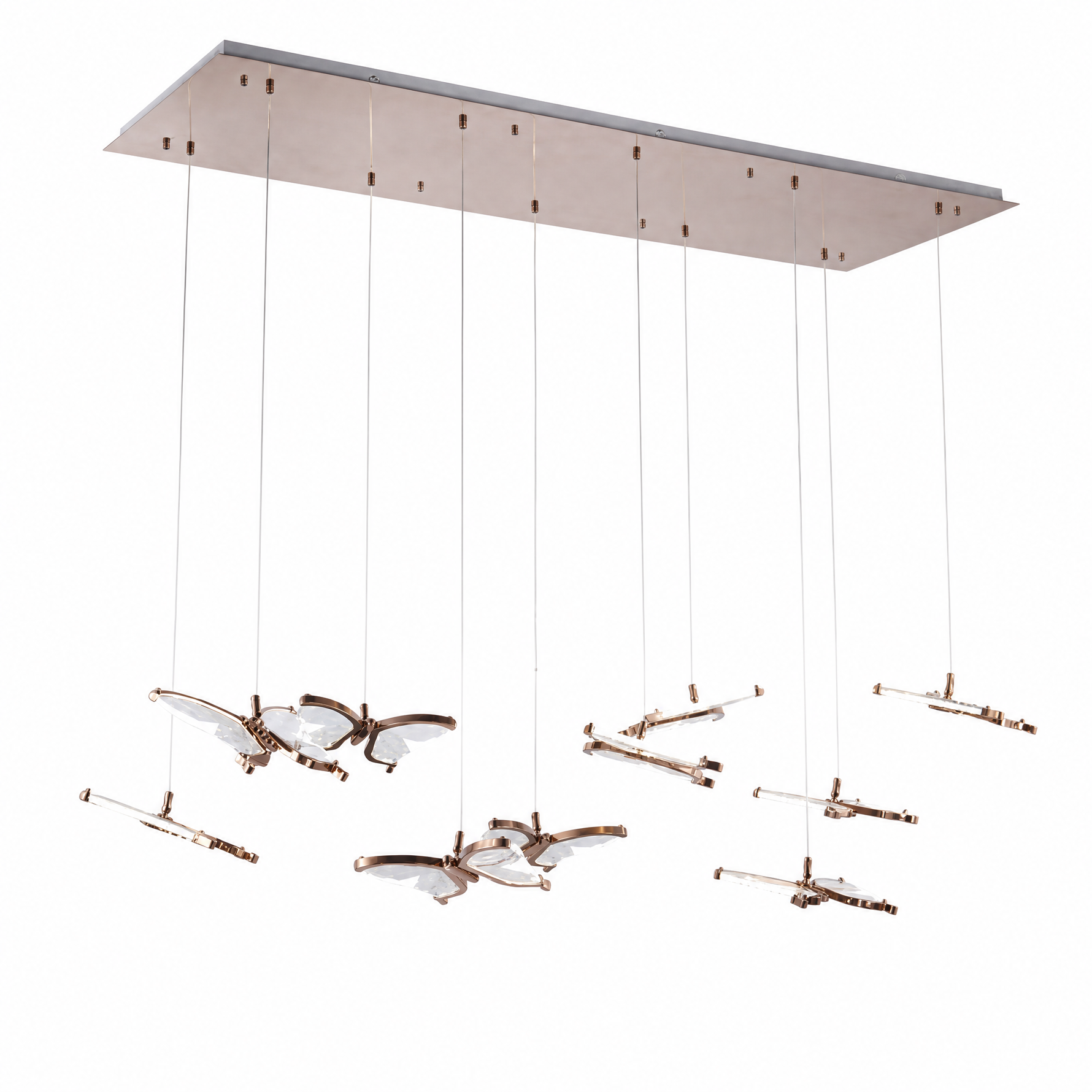 Lume Acrylic Chandelier — product photo