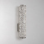 Lumina Crystal Wall Sconce 5" – lights off