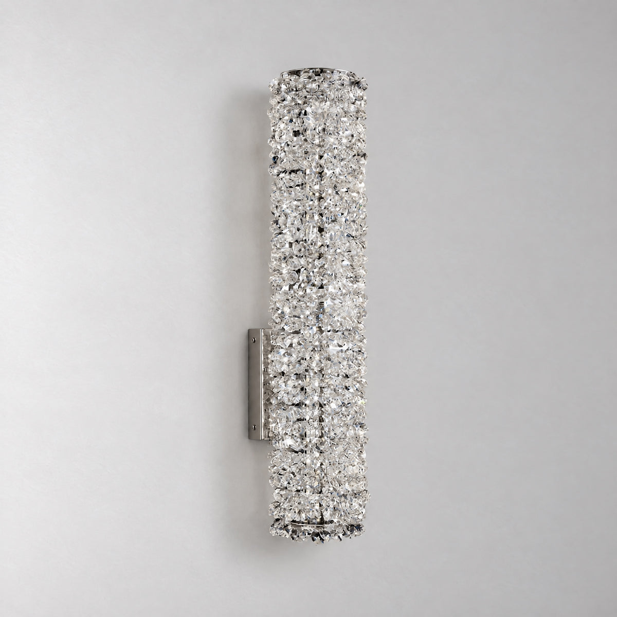 Lumina Crystal Wall Sconce 5" – lights off