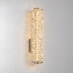 Lumina Crystal Wall Sconce 5" – lights on