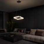 Luminous Cube Modern Sculptural Pendant Light - main