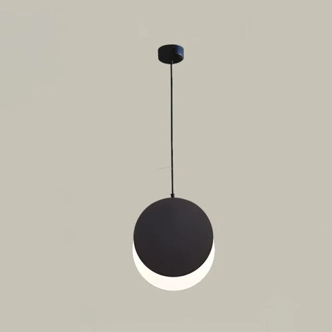 Lunar Eclipse Pendant ∅ 7.1″ - Earring-1-Yiosilamp