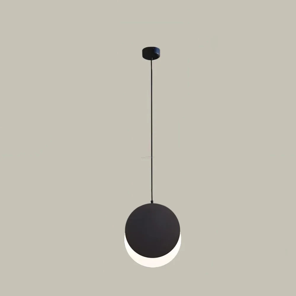 Lunar Eclipse Pendant ∅ 7.1″ - Earring-1-Yiosilamp
