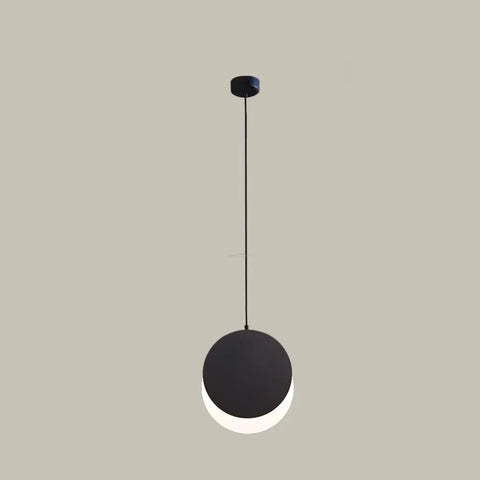 Lunar Eclipse Pendant ∅ 7.1″ - Earring-1-Yiosilamp