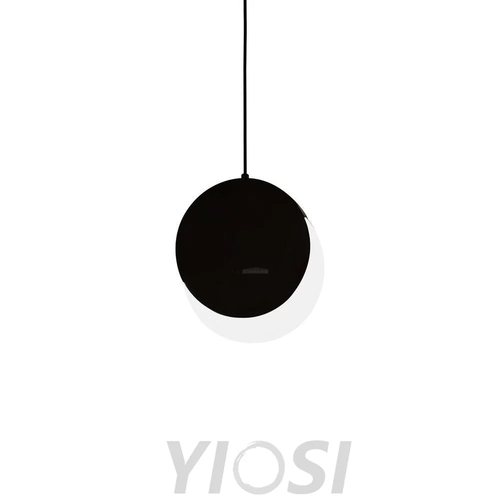 Lunar Eclipse Pendant ∅ 7.1″ - Earring-1-Yiosilamp