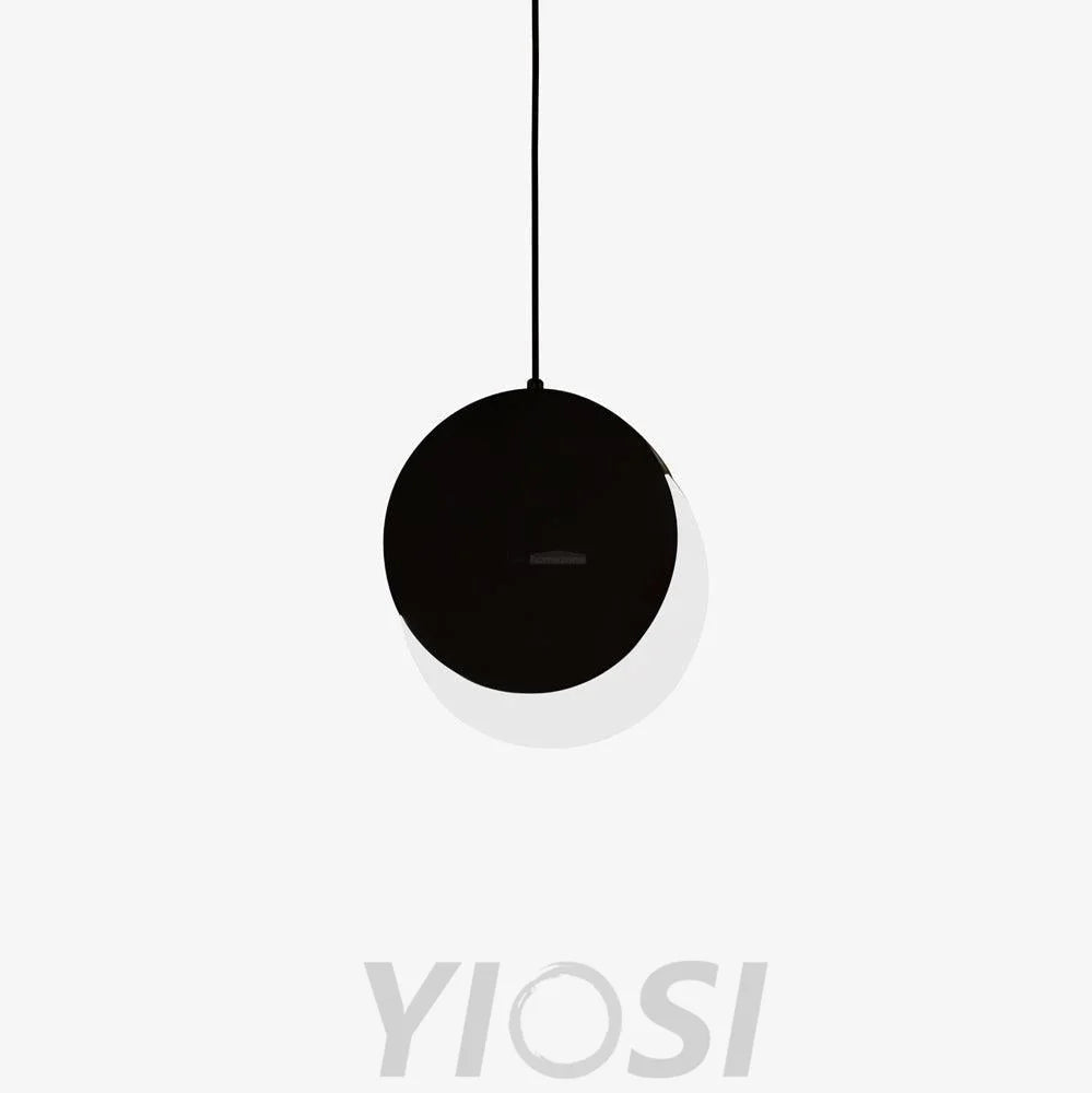 Lunar Eclipse Pendant ∅ 7.1″ - Earring-1-Yiosilamp