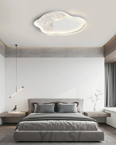 Lunar Led Ceiling Lamp  ∅ 19.7″ - Flush Mounts, Luna-1-Yiosilamp