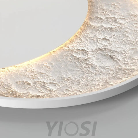 Lunar Led Ceiling Lamp  ∅ 19.7″ - Flush Mounts, Luna-1-Yiosilamp