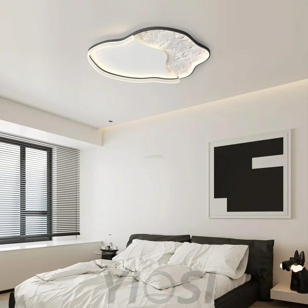 Lunar Led Ceiling Lamp  ∅ 19.7″ - Flush Mounts, Luna-1-Yiosilamp