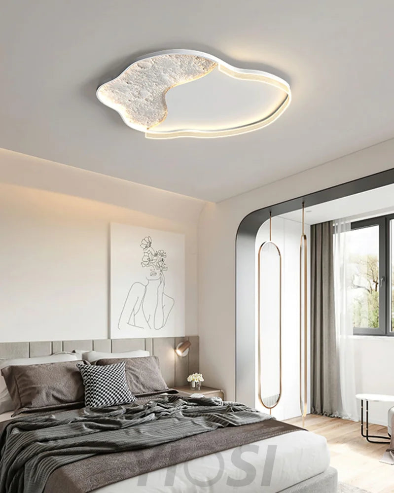 Lunar Led Ceiling Lamp  ∅ 19.7″ - Flush Mounts, Luna-1-Yiosilamp