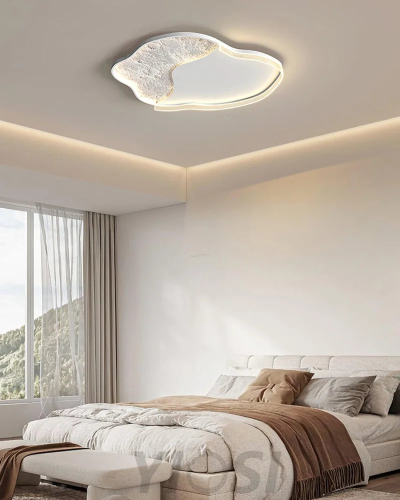Lunar Led Ceiling Lamp  ∅ 19.7″ - Flush Mounts, Luna-1-Yiosilamp