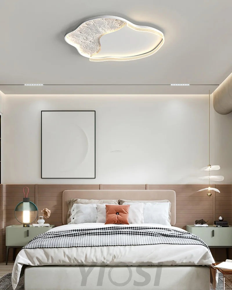 Lunar Led Ceiling Lamp  ∅ 19.7″ - Flush Mounts, Luna-1-Yiosilamp