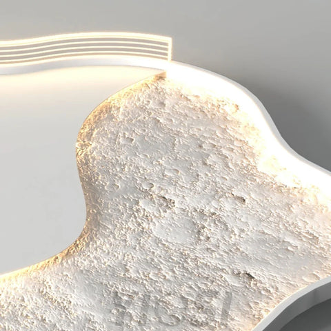 Lunar Led Ceiling Lamp  ∅ 19.7″ - Flush Mounts, Luna-1-Yiosilamp