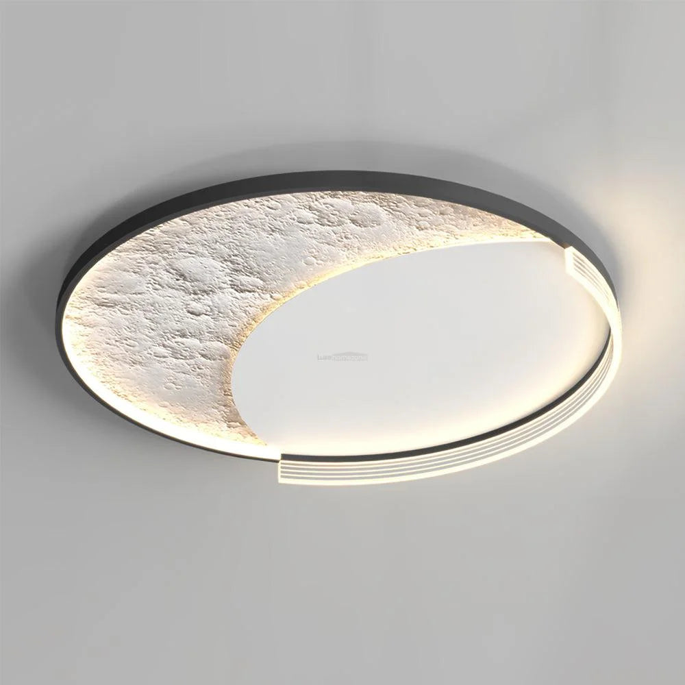 Lunar Led Ceiling Lamp  ∅ 19.7″ - Flush Mounts, Luna-1-Yiosilamp